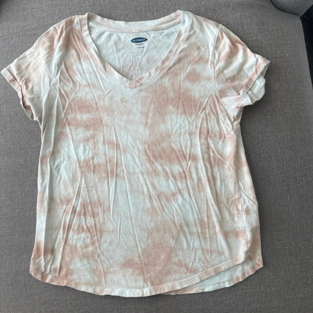 Old Navy women’s pink tie-dye small T-shirt